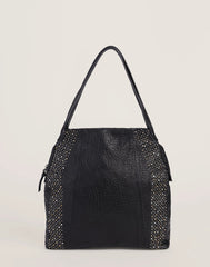 Studded Carryall in Black