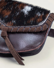 Detail of calf hair on Everyday belt bag
