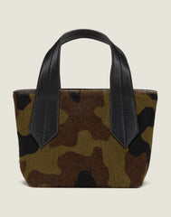 FRONT SHOT OF THE TAB TOTE MINI IN CAMO