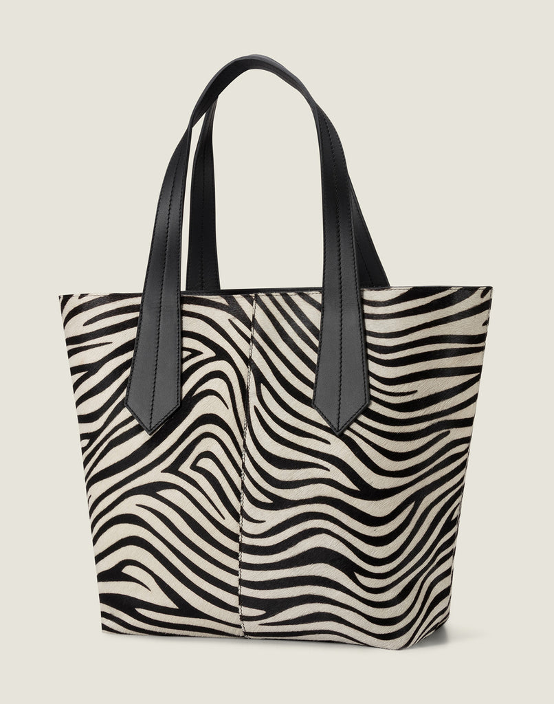 Cute Zebra Skin Print Pattern Waterproof Backpack School Bag - MsHormony