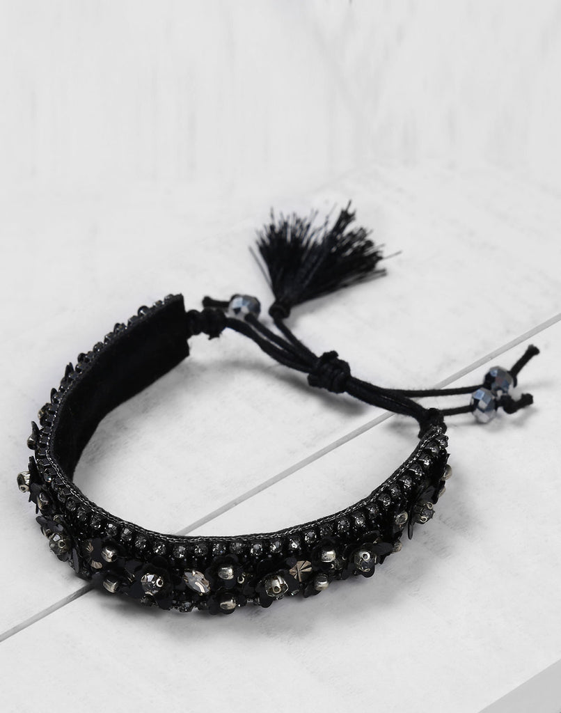 Yasmina Bracelet in Black